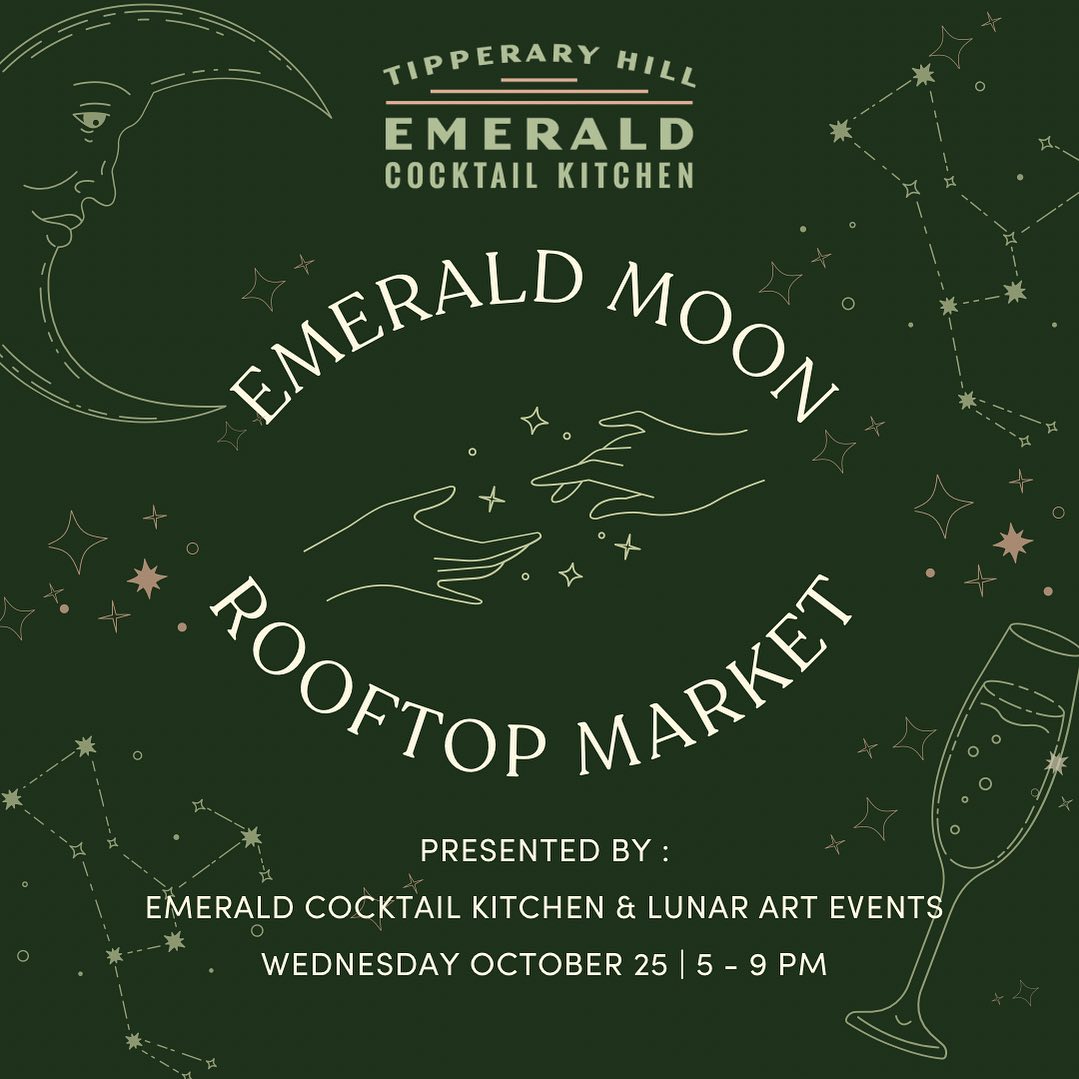 Emerald Moon Rooftop Market at Emerald Cocktail Kitchen in Syracuse New York